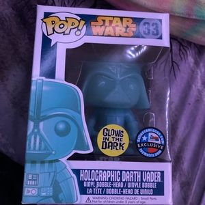 Hologrphic Darth Vader (Dallas Comiccon) Funko Pop #33